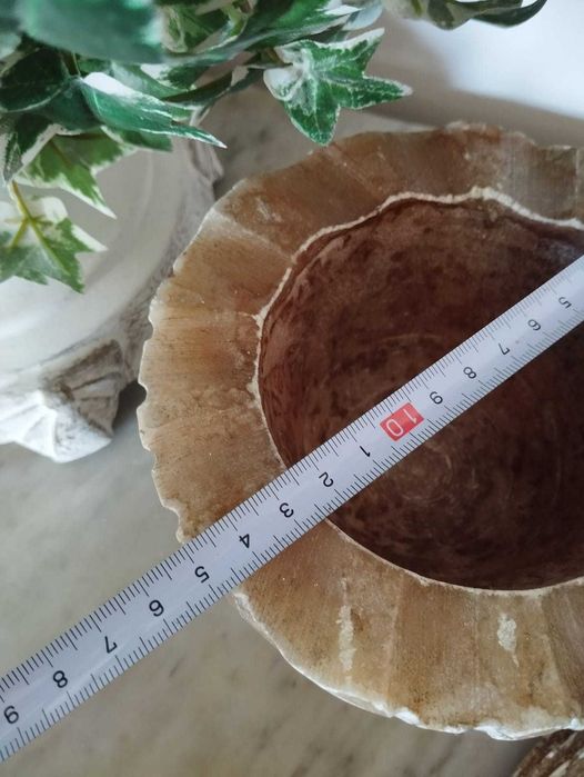 Almofariz e Pilão Alabastro Farmácia Chinês