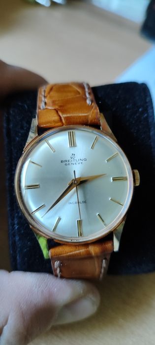 Breitling złoty stan jak nowy,