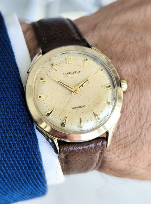 Oryginalny szwajcarski zegarek Longines z 1954 roku
