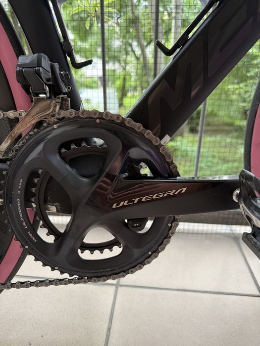 korba 170mm Ultegra 8000 pomiar mocy Ronde 53/39