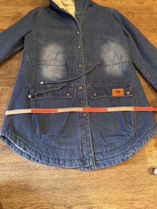 Продам джинсовую парку