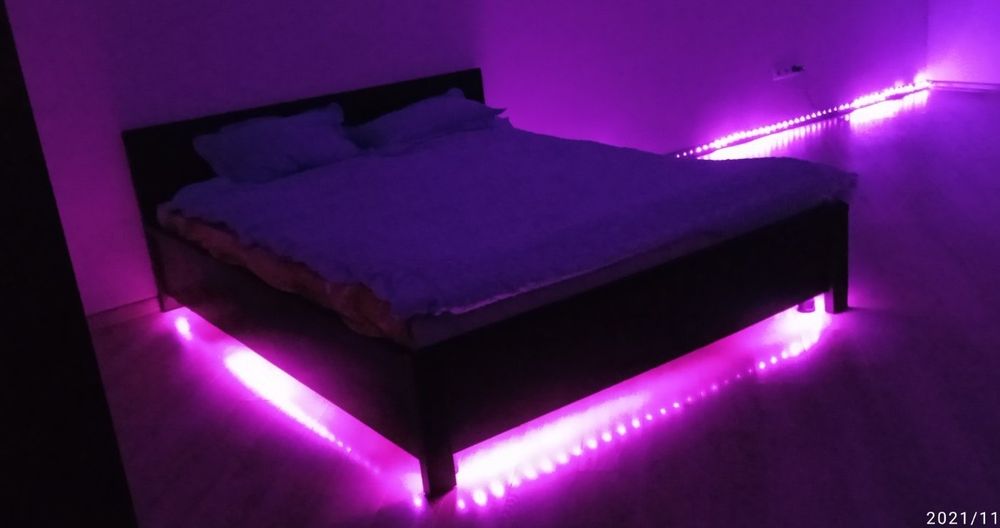 Светодиодная лента 5м блютус+пульт+блок подсветка 5050 гирлянда 10м