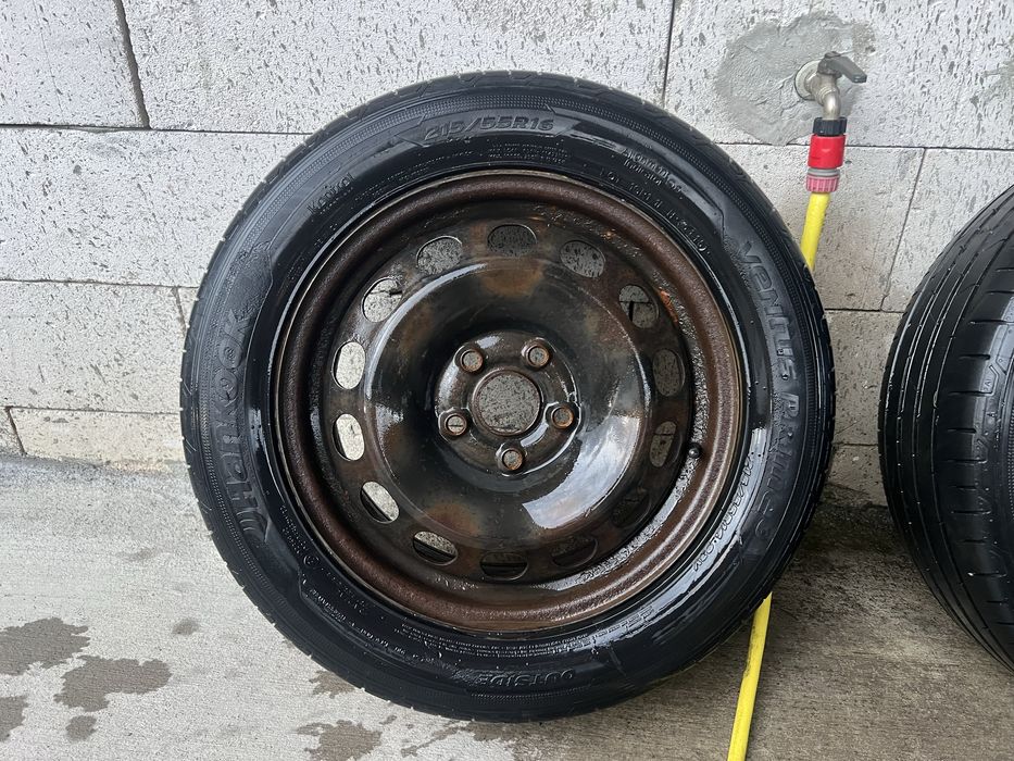 Колеса, резина 215 55 16 Hankook 5*112