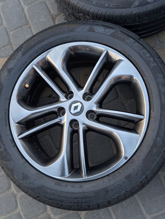 Диски легкосплавні 5x114.3 R18 Nissan Quashqai X-Trail рог Рено колеос
