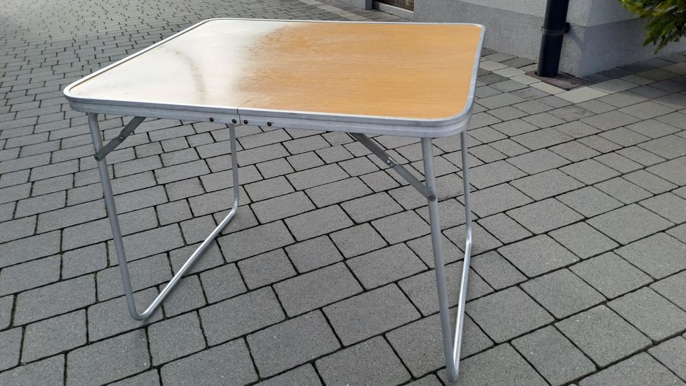 Stolik plażowy rozkładany aluminiowy