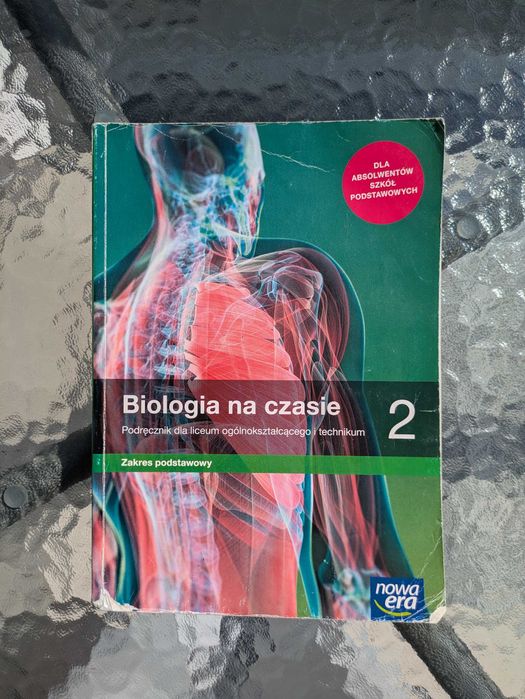 Biologia na czasie dla klas 2 szkół ponadpodstawowych, zakres podstawowy