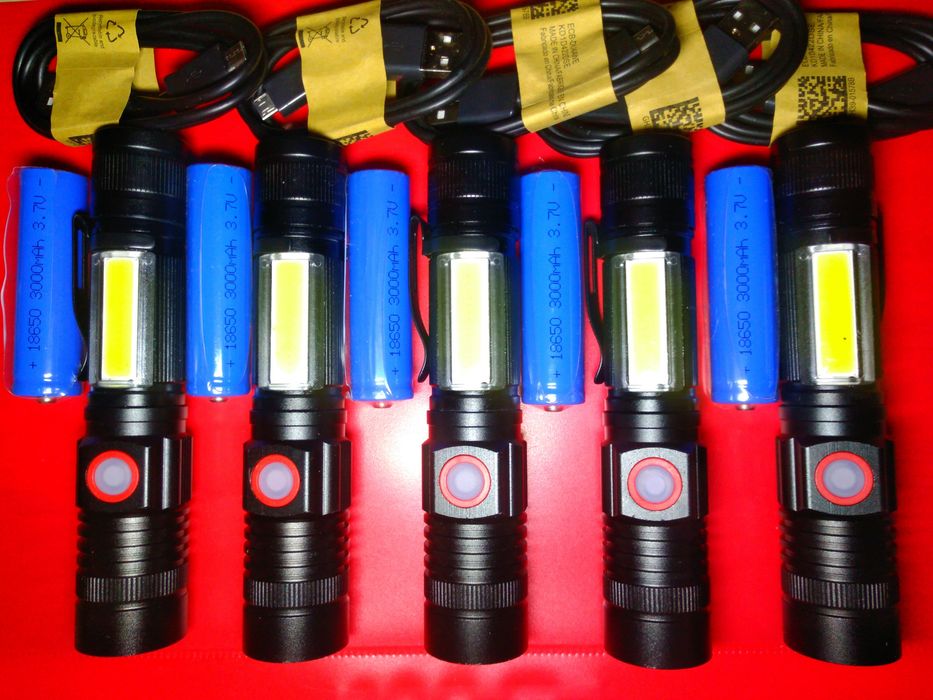 ‼️Є ОПТ‼️Металевий 18650 LED тактичний  фонарик ліхтар аккумулятор