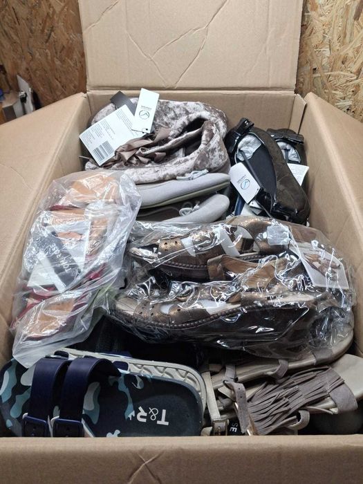 Mystery Box, karton butów 40 pary, damskie, męskie, dla dzieci A\B