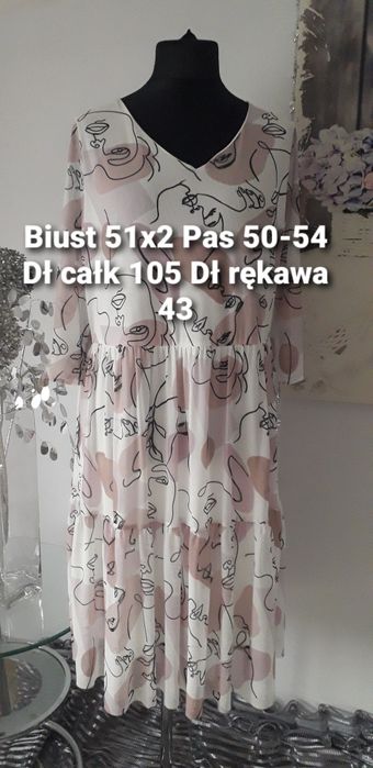 Sukienka siateczkowa