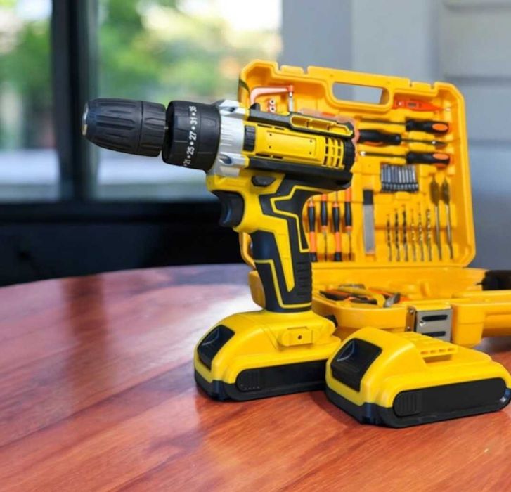 Шуруповерт акумуляторний два акума в комплекті 24 вольта