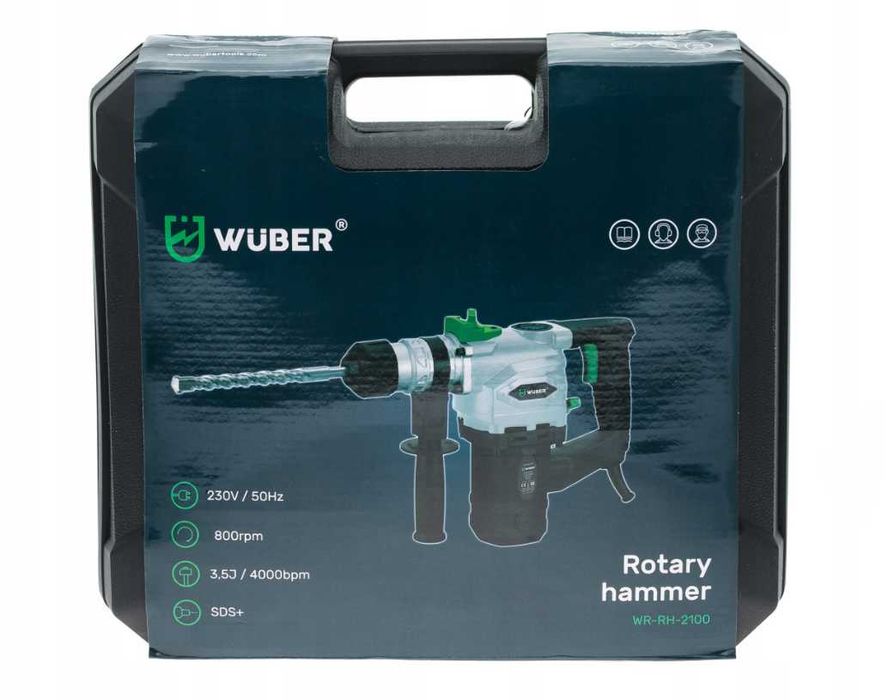 Nowa Wiertarka MŁOT UDAROWY Młotowiertarka + Dłuta Wiertła SDS+ (-20%)