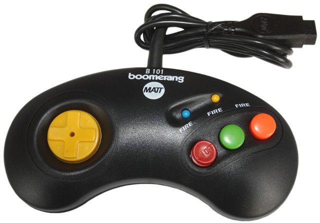 Joystick Joypad Dżojstik BOOMERANG B101P Amiga Atari Commodore OKAZJA