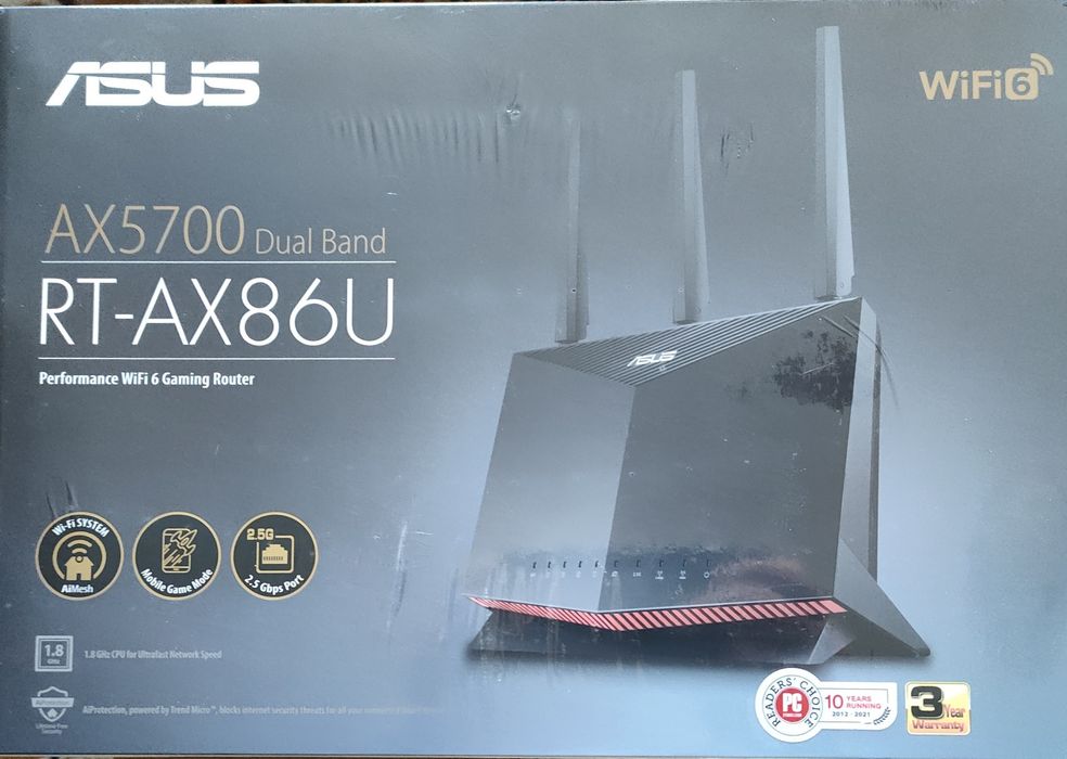 Router Asus RT-AX86U  fabrycznie nowy.