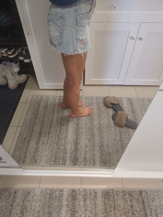 Spódnica mini jeans