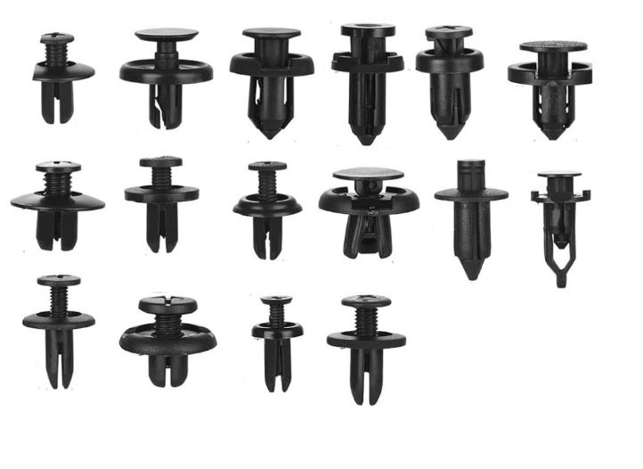 Spinki kołki montażiwe do samochodu zestaw klipsów tapicerskich 48tknn