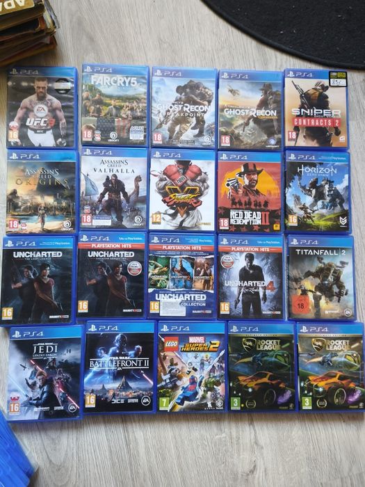 Sprzedam gry na ps4/5
