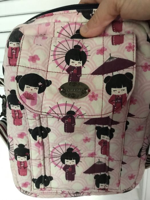 Mala a tiracolo feita a mao