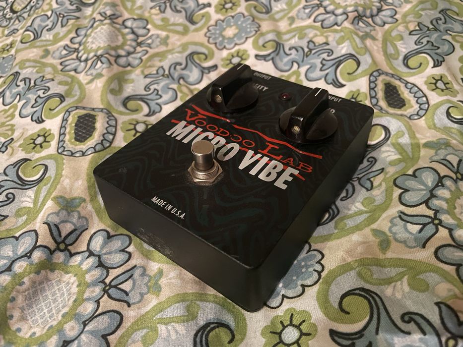 Voodoo Lab Micro Vibe UniVibe Uni-Vibe Uni Vibe Microvibe VooDooLab USA voodo 100% prawdziwy analog efekt gitarowy Hendrix
