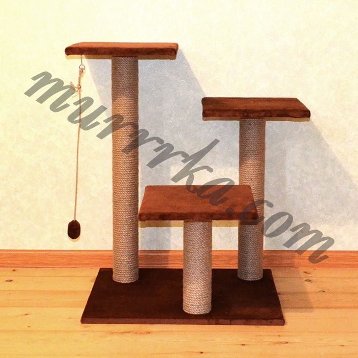 Кігтеточка - ігровий комплекс джут/бавовна /сизаль