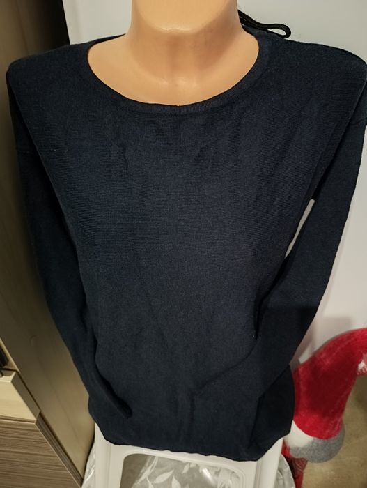 Sweterek granatowy Diverse M 38 na zimę wiosnę