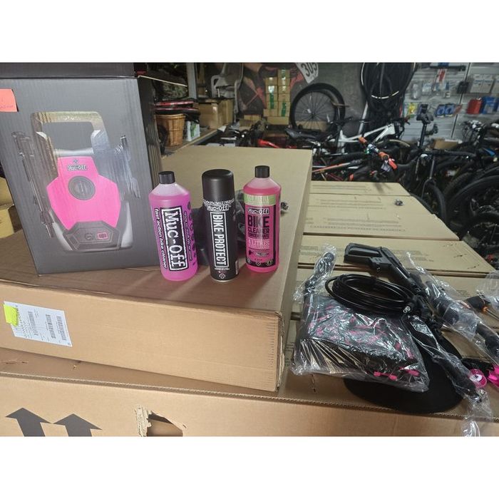 Maquina de lavar bicicletas muck off
