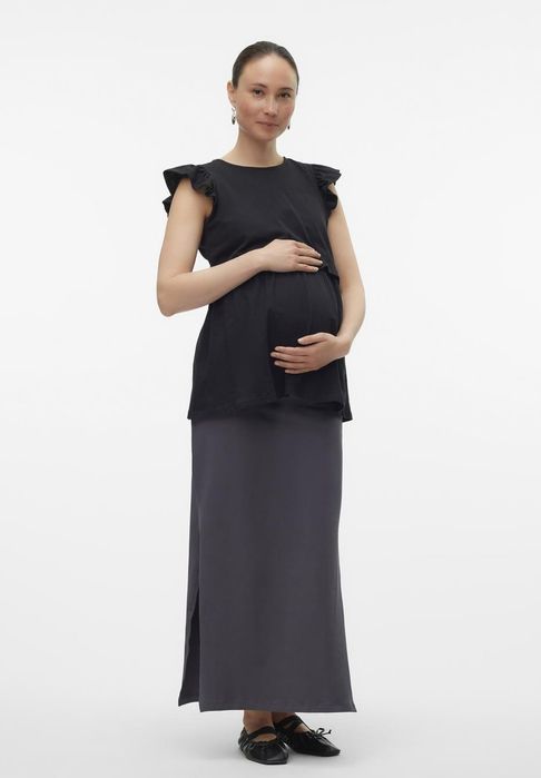 Bluzka ciążowa z falbanką Mamalicious XXL