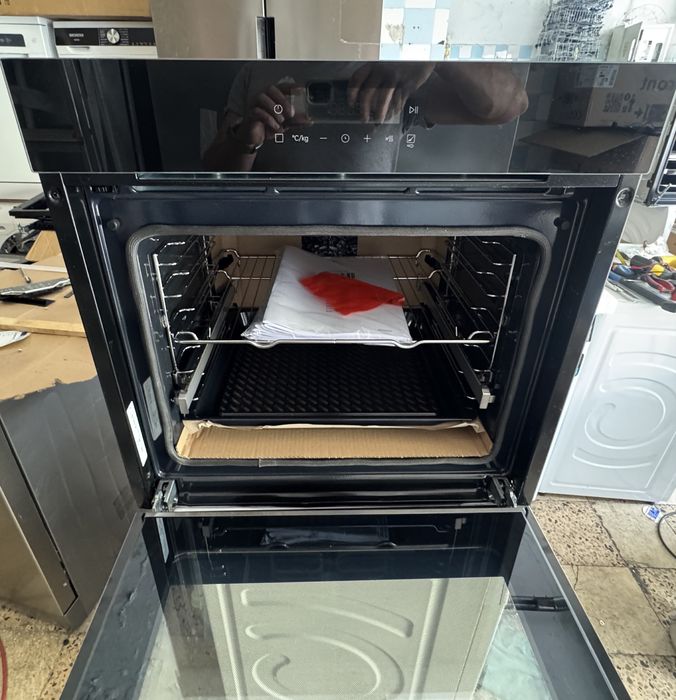 Forno SIEMENS Multifunções HB372AES3 (71 L - 59,4 cm - Hidro + Pirolítico - Inox)