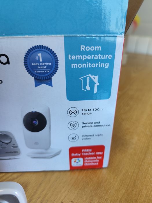 Câmara de Vigilância Motorola MBP482 Baby Monitor - Está como Novo