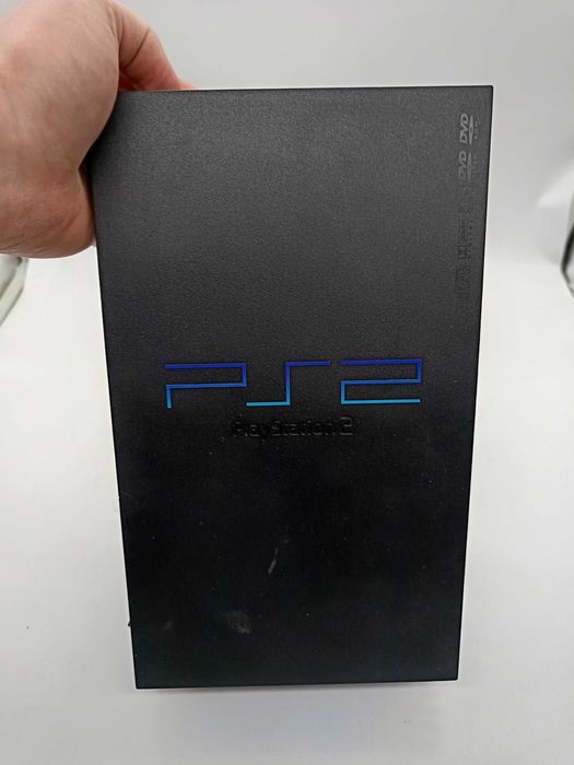 Konsola PlayStation 2 FAT + Pad + Double Box + instrukcja