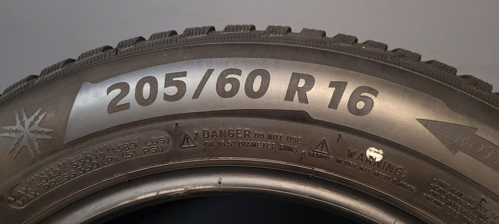 Шини 205/60 R16 MICHELIN Alpin5 резина колеса гума з Німеччини