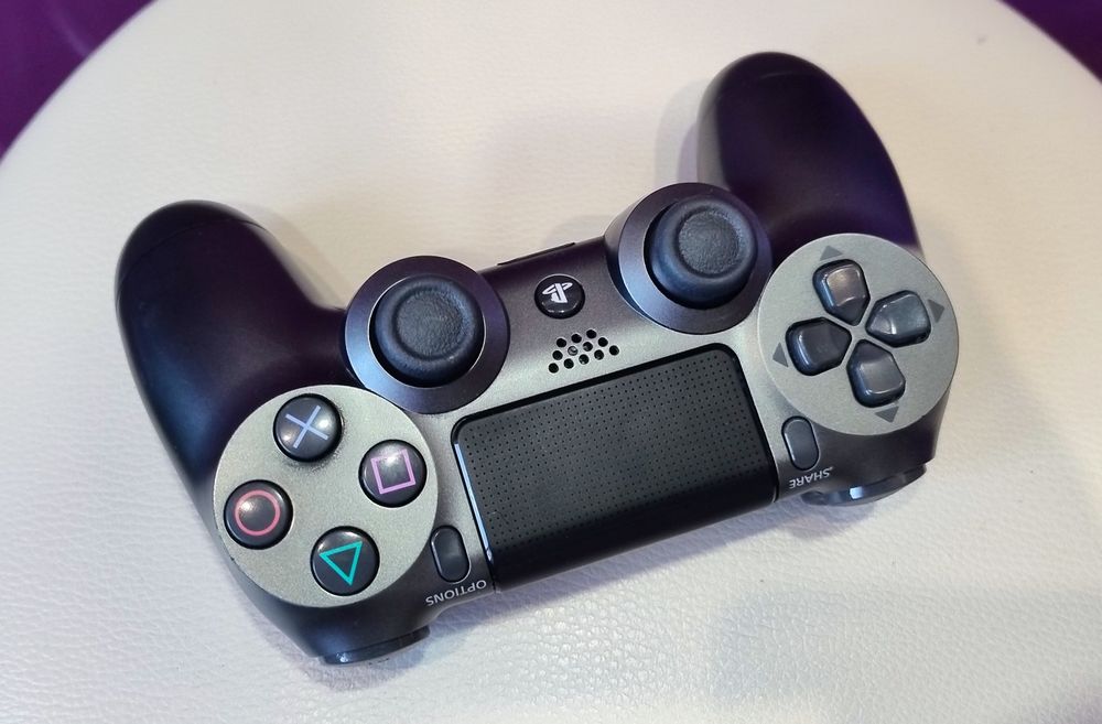 Джойстик для приставок і ПК(Dualshock 4 Steel black)