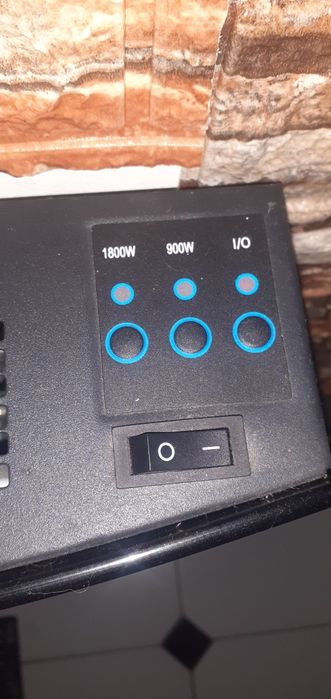 Lareira eléctrica como nova