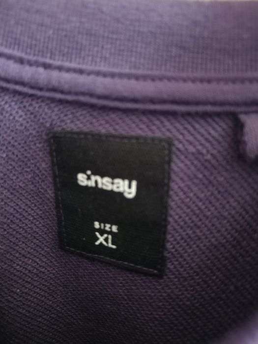 Krótka bluzka Sinsay Lavender XL