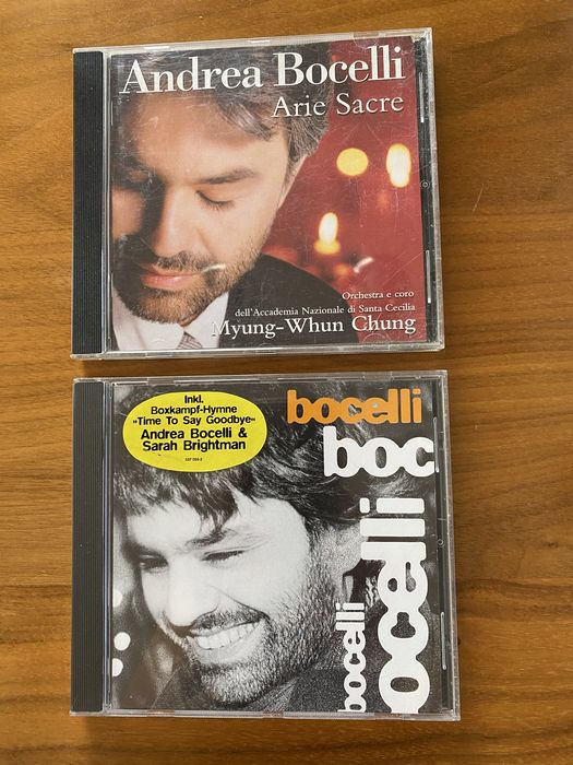 Płyty CD Andrea Bocelli - zestaw 2 sztuk