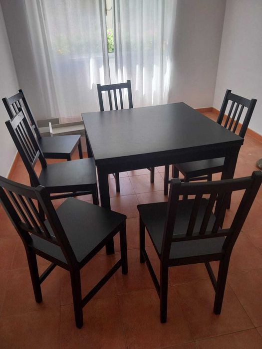 Mesa e 6 cadeiras IKEA
