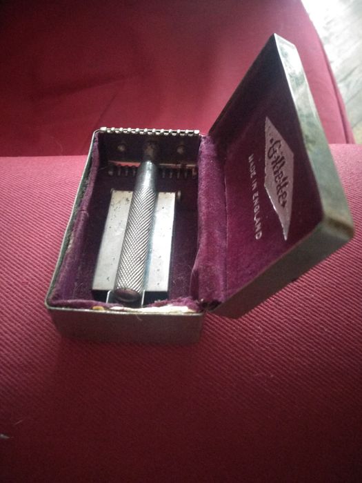Maszynka do golenia Gillette zabytek