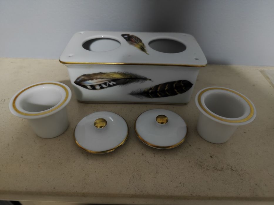 Tinteiro Império Penas Vista Alegre