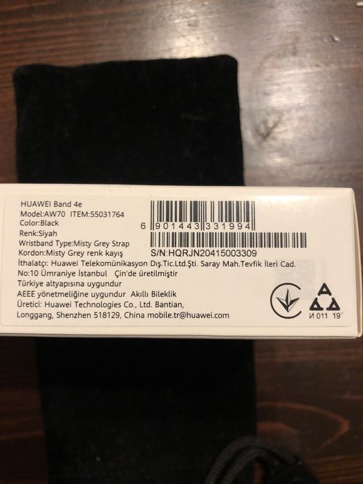 Huawei Band 4e opaska na nadgarstek lub but