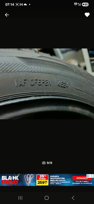 Koła zimowe Barum polaris 6 205/55/16r 5x105 Nowe