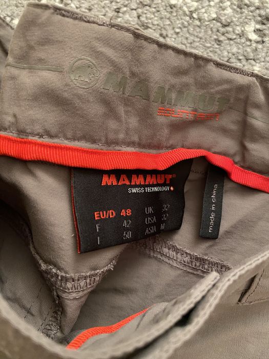 Штани трекінгові The north Face Mammut М-Л розмір сірого кольору