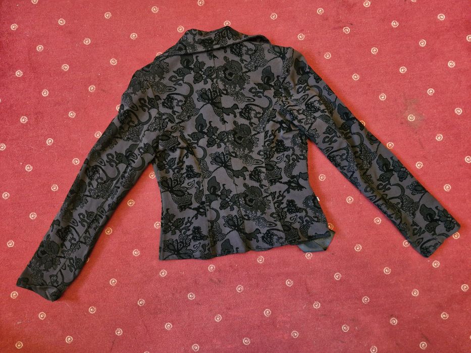 Elegancki brązowy żakiet, Top Studio, r. 36