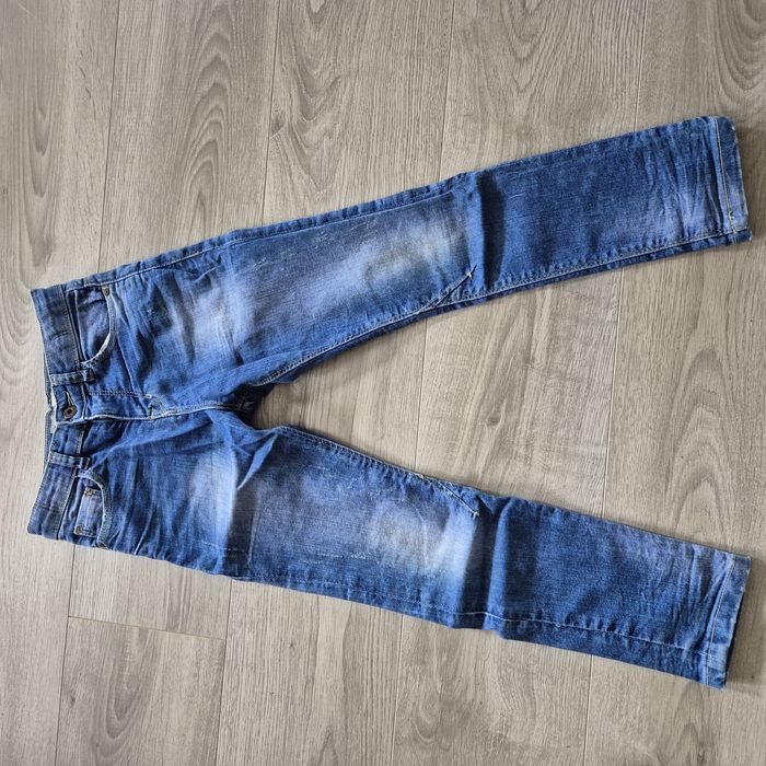 Spodnie jeans szczuple