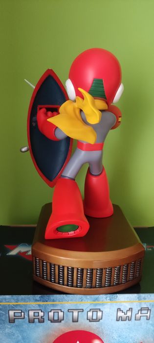 Proto Man Mega Man First 4 figures Statua figurka Sideshow Kotobukiya