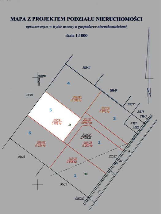 Działka budowlana 1138 m², Płoskie koło Zamościa, przy DK74