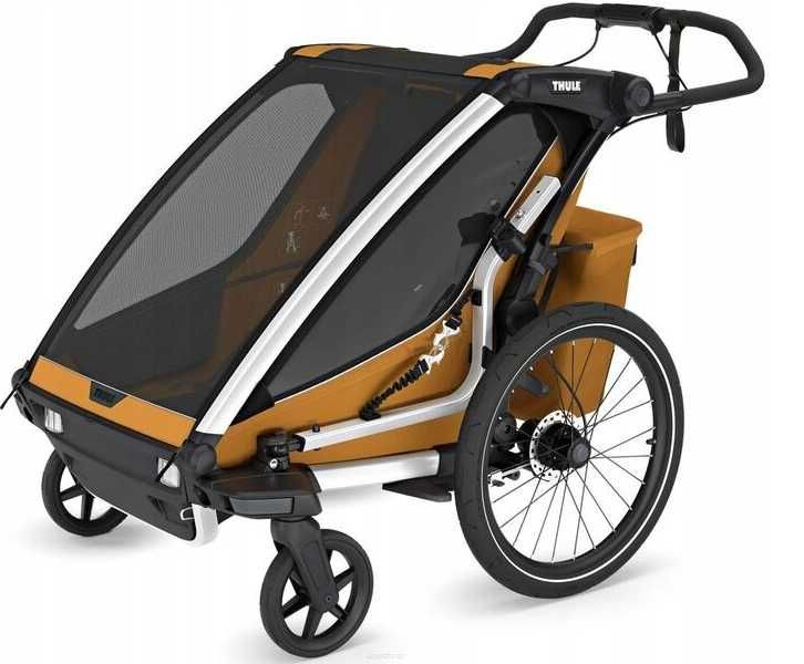 NOWA Przyczepka rowerowa THULE Chariot Sport 2 double GOLD 2025