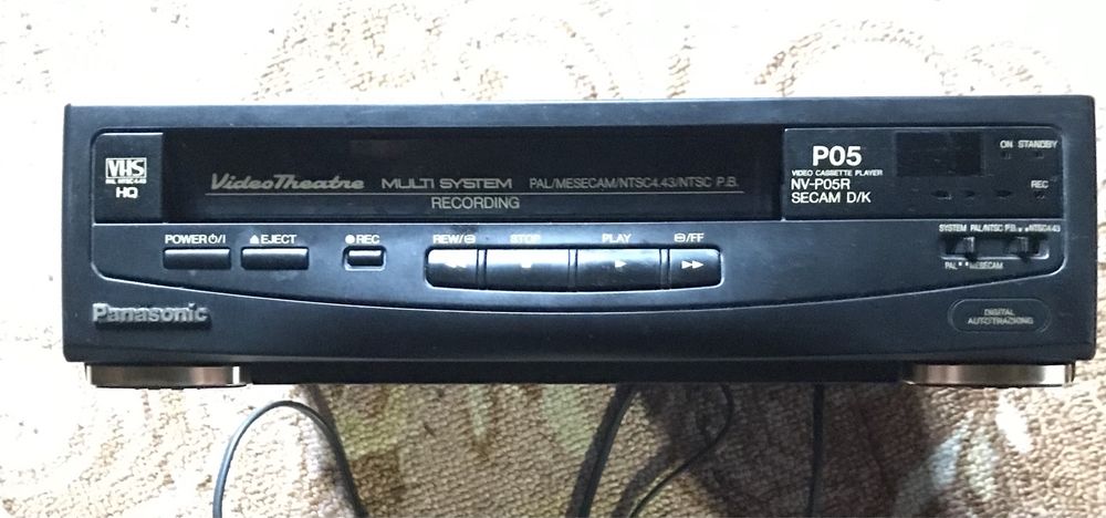 Відеомагнітофон ПАНАСОНІК. Б/В.