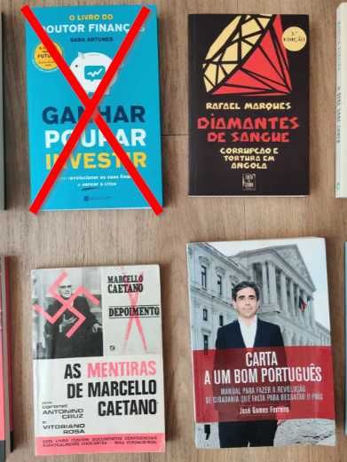 Livros usados em óptimo estado