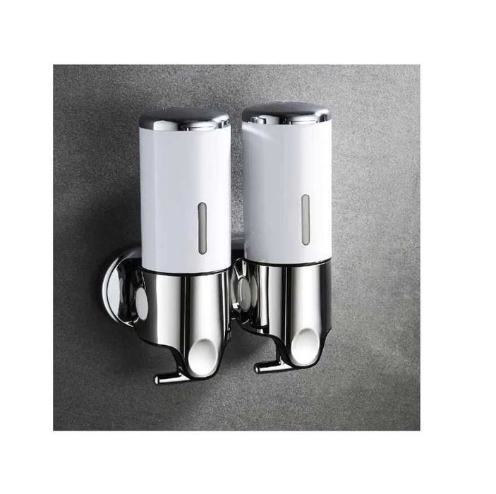 Nowy pojemnik na mydło / dozownik / 2x500ml / łazienka / wiszący/W362!