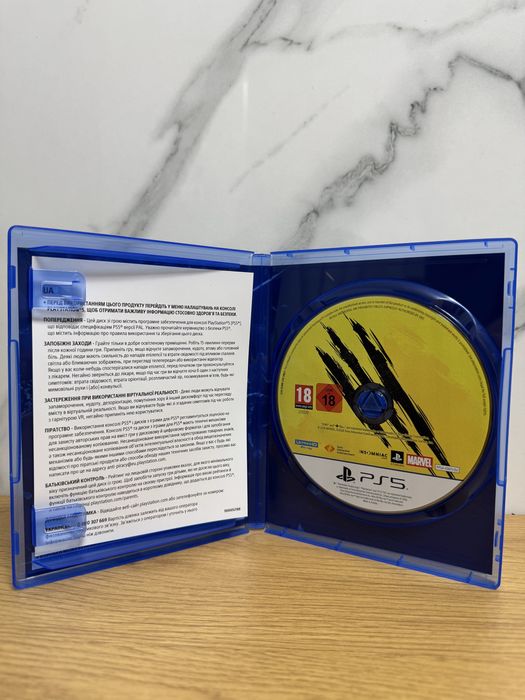 Гра Marvel Wolverine PS5 Диск
