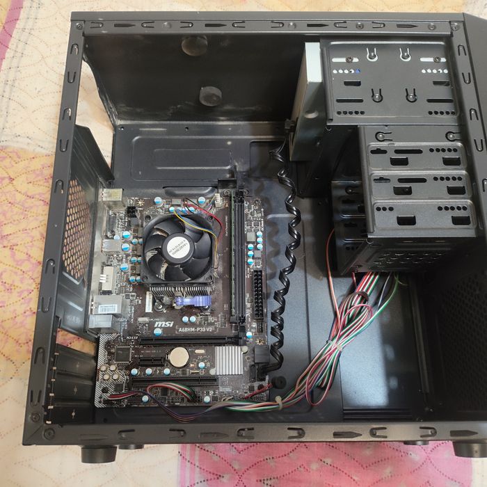 Комплект MSI A68HM-P33 V2 + 8GB DDR3 + Процессор + Корпус